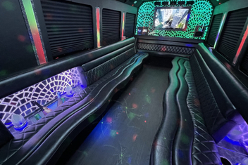 Apex Limo Bus Interior