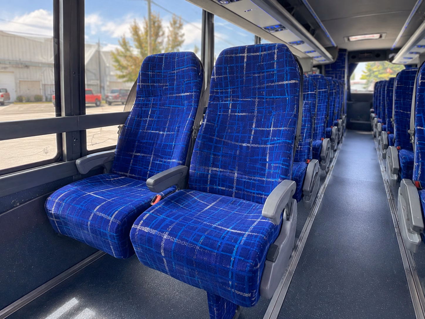 apex concert transportation onboard seating