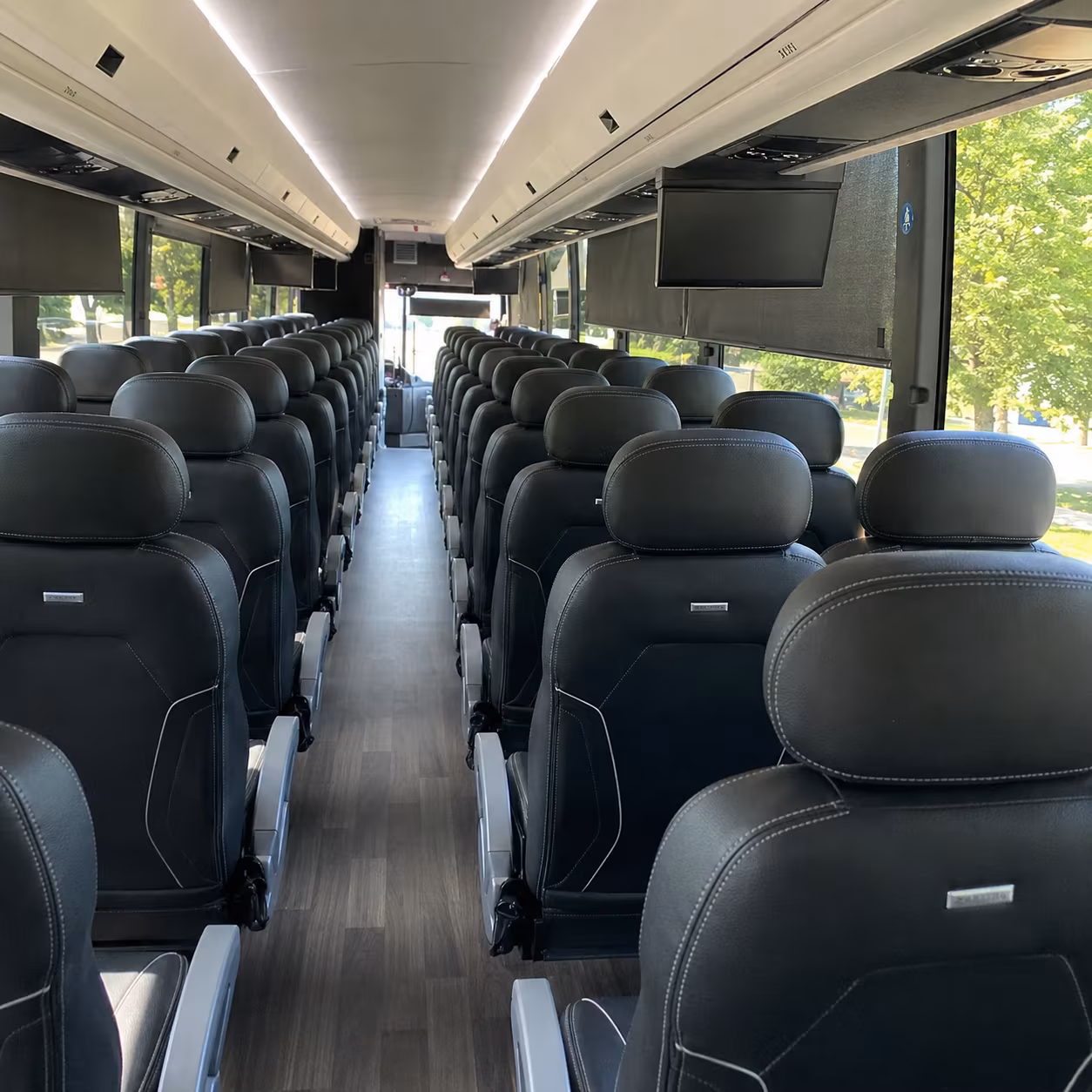 apex corporate event transportation onboard seating
