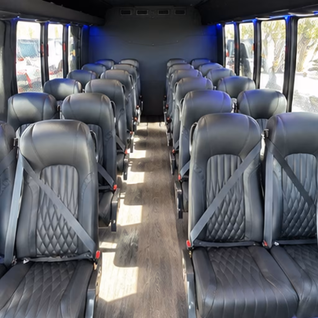 apex employee transportation onboard seating