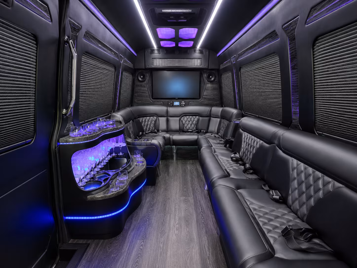 corporate event and off site shuttle service across the triangle