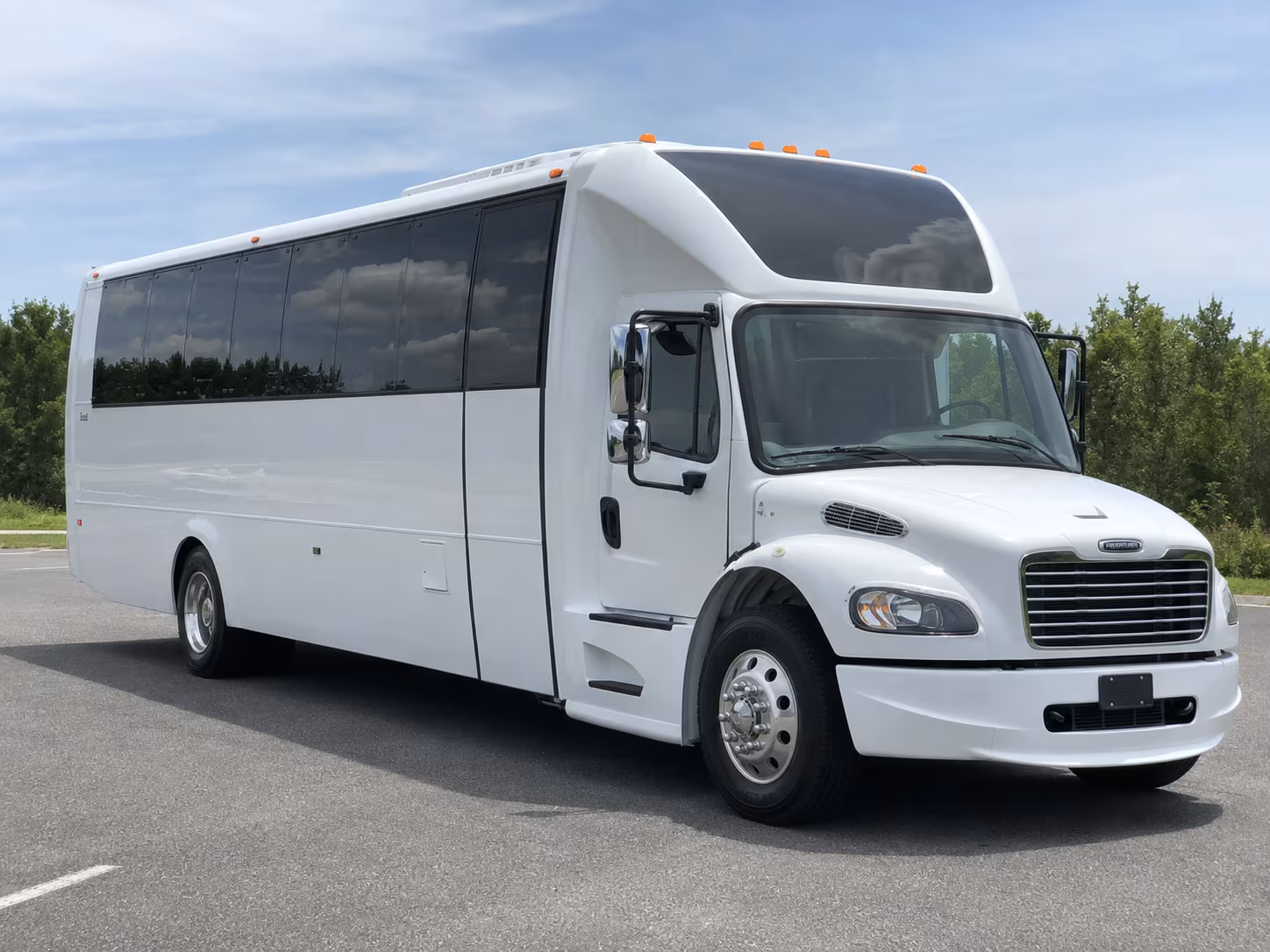 party buses for the wedding party in apex north carolina